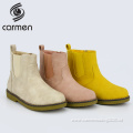 Fashion thick sole Pu rubber Martin boots